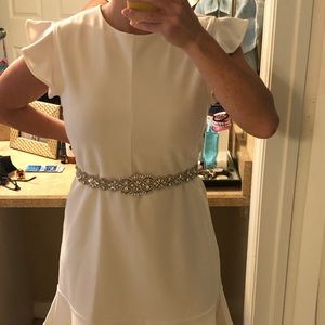 Belt only- Beaded wedding belt- no ribbon attached